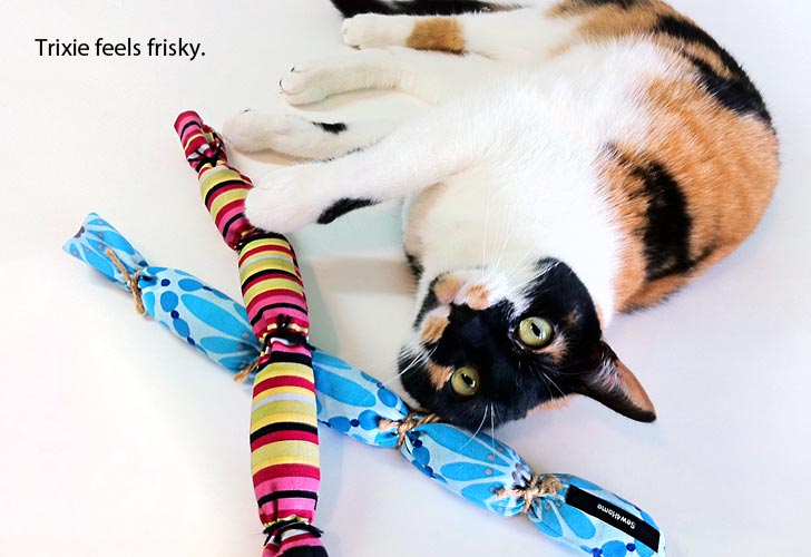 Cattail Catnip Toy by sew 4 home