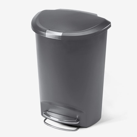 simplehuman Semi-Round Kitchen Step Trash Can