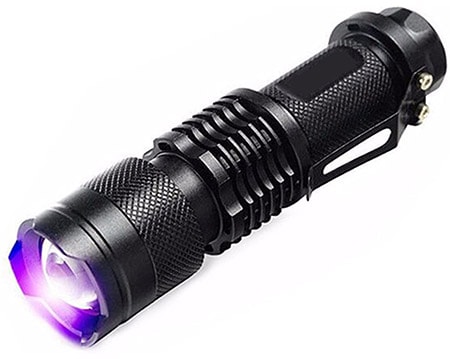 Wollcocer Black Light UV Flashlight